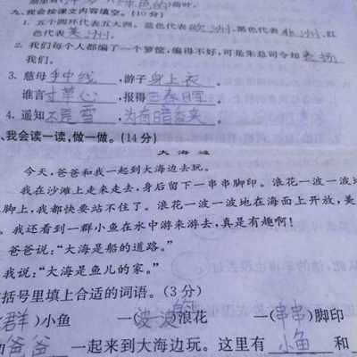 大海的语言文章（大海短文阅读答案）