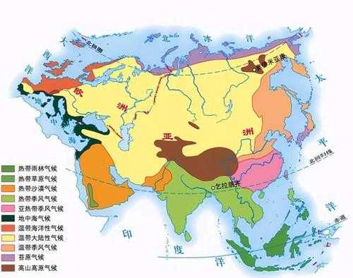 亚洲南部的主要语言（亚洲南部主要是什么气候）