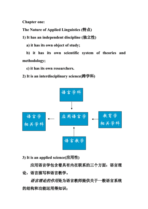 语言知识及应用（语言知识应用有哪些）