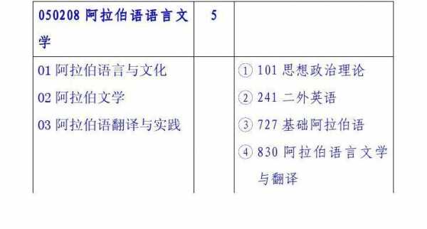 北京语言大学阿拉伯语（北京语言大学阿拉伯语专业就业前景）