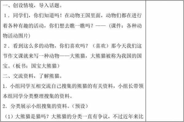 语言大熊猫教案（小班语言大熊猫教案反思）