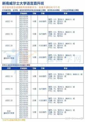 新南语言班20（新南语言班费用）