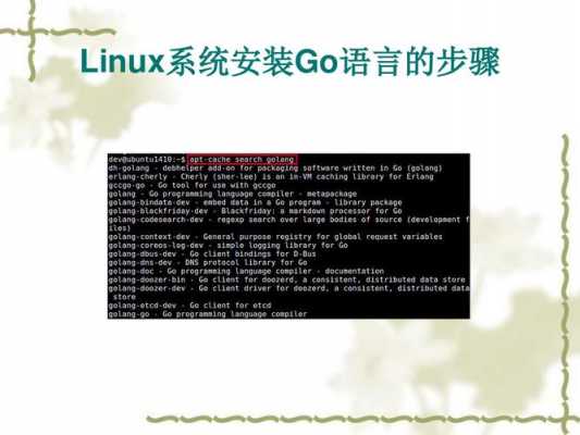 go语言安装linux（go语言安装教程）