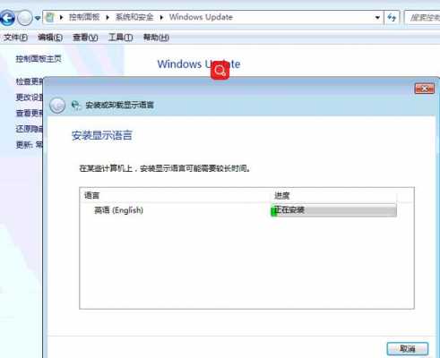 win7专业版语言切换（win7专业版更换语言）