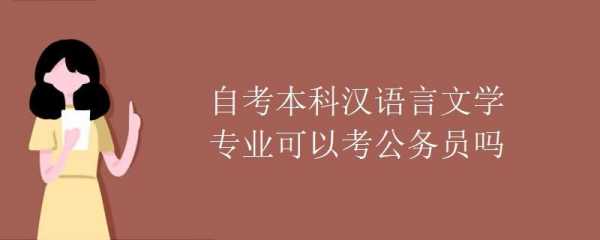 汉语言文学自学考试（汉语言文学自学考试毕业后能考公务员吗）