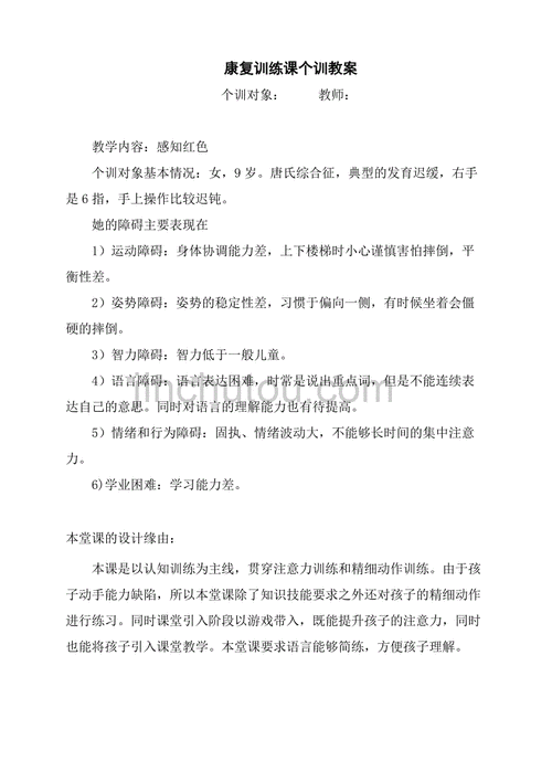 个训课语言（个训课的意义）