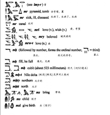 埃及语言翻译（埃及语言翻译成中文）