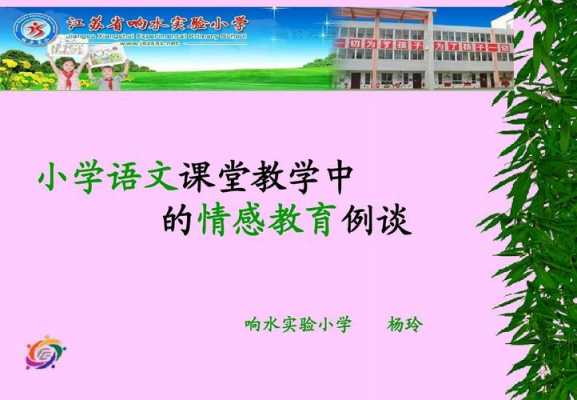 情感与语言教学（情感教学在语文教学中的运用）