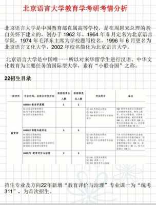 北京语言大学考研辅导（北京语言大学研究生复试刷人比例）