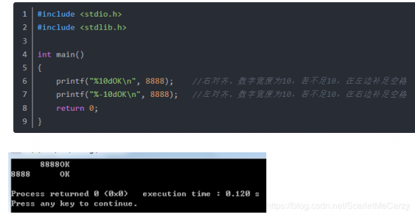 c语言左对齐（c语言左对齐输出怎么写）