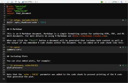 r语言knitr（r语言knit html）