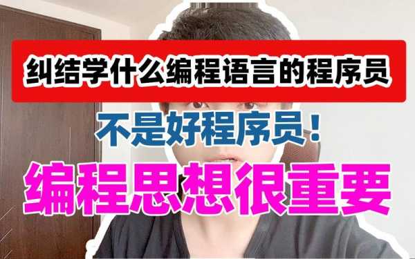 编程就是学语言吗（学编程就是程序员吗）