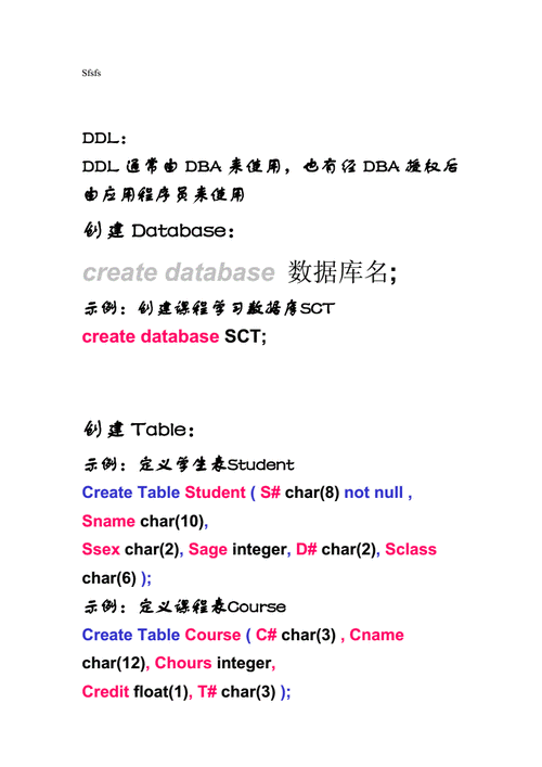 关于sql语言通常包括的信息