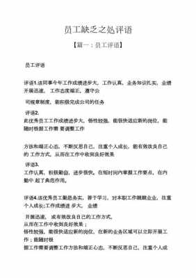 公司评价语言（公司评价语录）